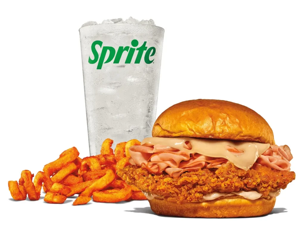 chicken cordon bleu meal