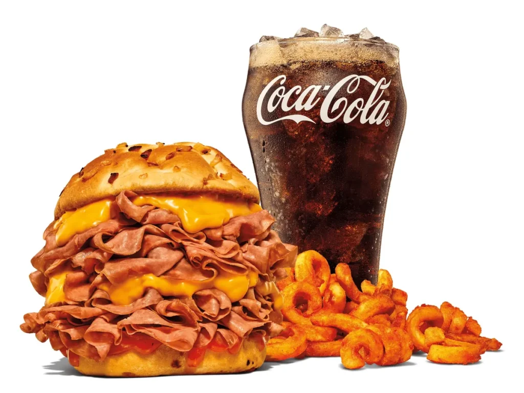 double beef n cheddar meal