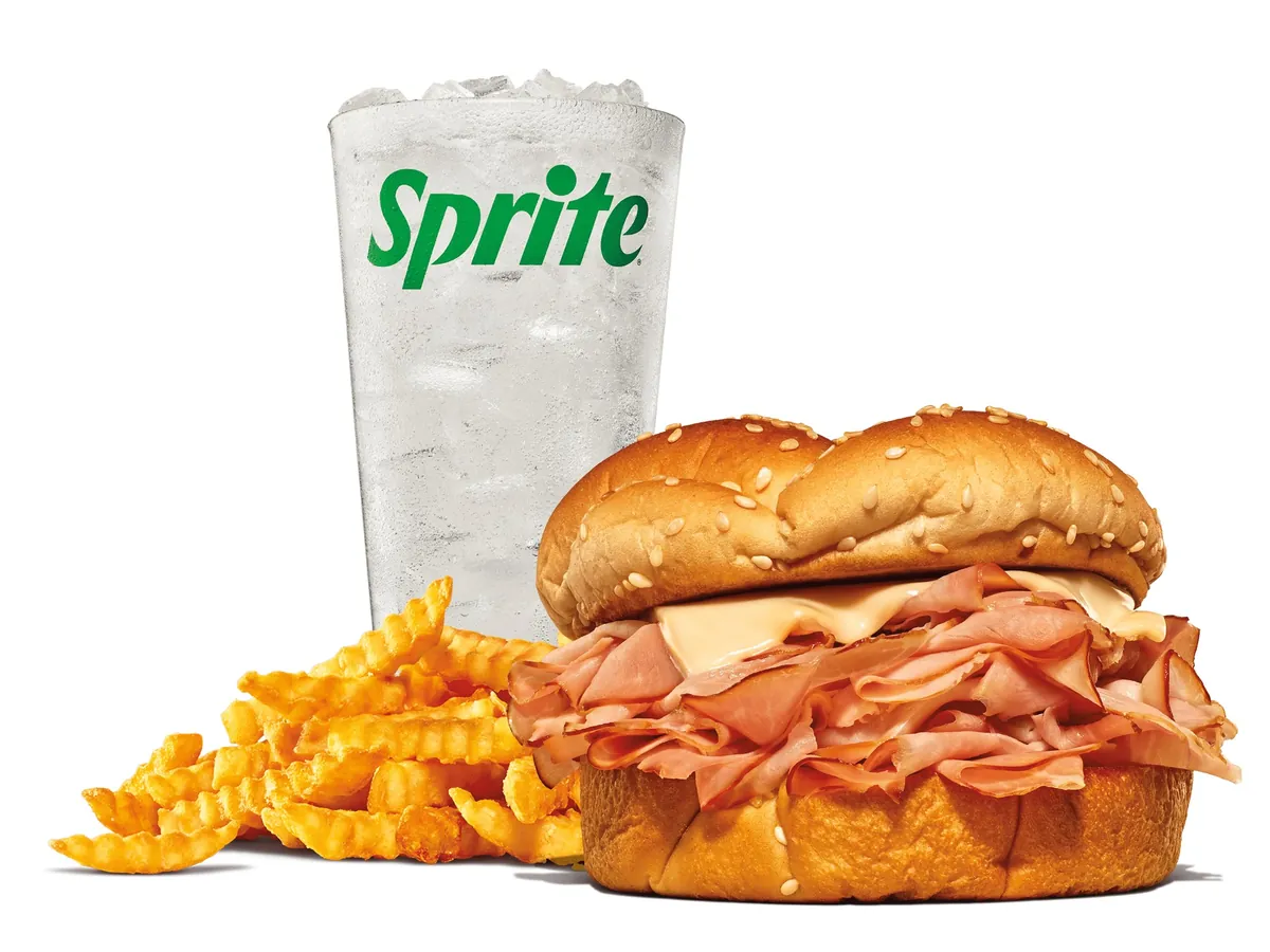ham swiss melt meal